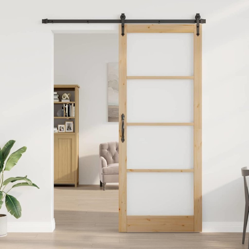 Porte intérieure ORKDAL Marron 93 x 232 cm 625627625627