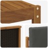 Ensemble de canapés d'extérieur 6 pcs Naturel et Anthracite 625628625628