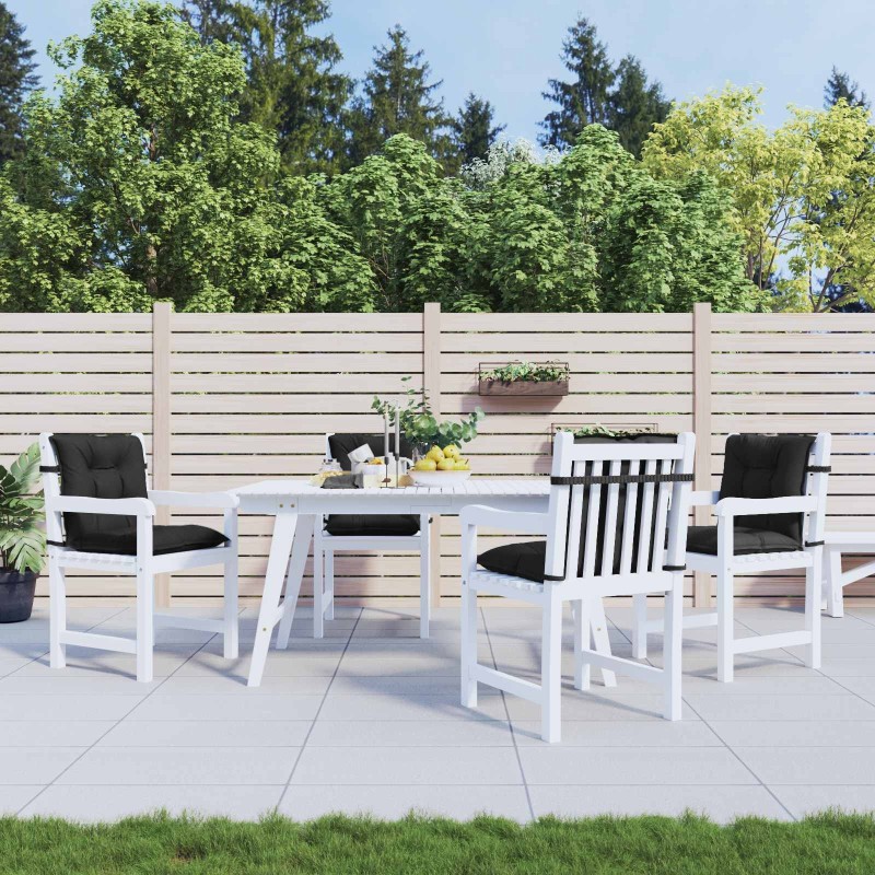 Ensemble de coussins pour chaise à dossier bas 4 pcs 625630625630