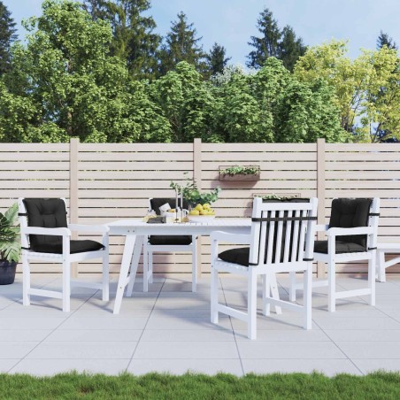Ensemble de coussins pour chaise à dossier bas 4 pcs 625630625630