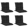 Ensemble de coussins pour chaise à dossier bas 4 pcs 625630625630