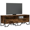 Meuble TV chêne fumé 122x34x41 cm bois d'ingénierie 625641625641