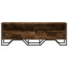 Meuble TV chêne fumé 122x34x41 cm bois d'ingénierie 625641625641