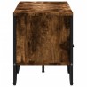 Meuble TV chêne fumé 122x34x41 cm bois d'ingénierie 625641625641