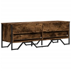 Meuble TV chêne fumé 122x34x41 cm bois d'ingénierie 625641625641