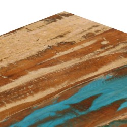 Table basse 100x50x35 cm Bois de récupération solide et acier 625652625652