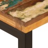 Table basse 100x50x35 cm Bois de récupération solide et acier 625652625652