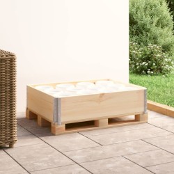 Collier de palette 60x80 cm Bois de pin solide 625662625662