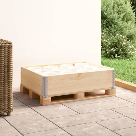 Collier de palette 60x80 cm Bois de pin solide 625662625662