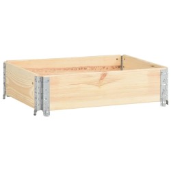 Collier de palette 60x80 cm Bois de pin solide 625662625662