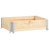 Collier de palette 60x80 cm Bois de pin solide 625662625662