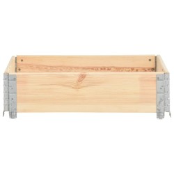 Collier de palette 60x80 cm Bois de pin solide 625662625662