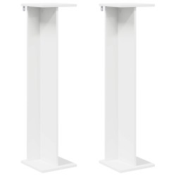 Support de Plante 2 pcs Blanc 25 x 25,5 x 100,5 cm 625688625688