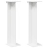 Support de Plante 2 pcs Blanc 25 x 25,5 x 100,5 cm 625688625688