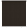 Store roulant d'extérieur 225 (l) x 230 (H) cm marron HDPE 625693625693