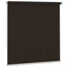 Store roulant d'extérieur 225 (l) x 230 (H) cm marron HDPE 625693625693