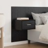Tête de lit avec armoire 3 pcs Chêne noir Bois d'ingénierie 625698625698