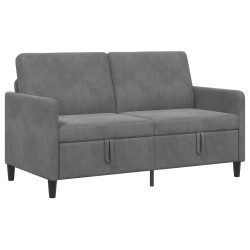 Sofa avec rangement Gris foncé 152 x 78 x 87 cm Polyester 625703625703
