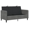 Sofa avec rangement Gris foncé 152 x 78 x 87 cm Polyester 625703625703