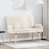 Sofa 2 places Crème 115 x 61 x 87 cm Bouclé 625710625710