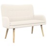 Sofa 2 places Crème 115 x 61 x 87 cm Bouclé 625710625710
