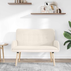 Sofa 2 places Crème 115 x 61 x 87 cm Bouclé 625710625710