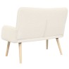 Sofa 2 places Crème 115 x 61 x 87 cm Bouclé 625710625710
