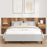 Tête de lit avec armoire 3 pcs Bois Ancien Bois d'ingénierie 625713625713
