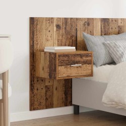 Tête de lit avec armoire 3 pcs Bois Ancien Bois d'ingénierie 625713625713