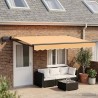 Store rétractable manuel avec LEDs Sable 625721625721