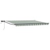 Store rétractable manuel avec LEDs 4 × 3 m 625722625722
