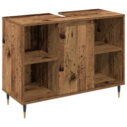 Ensemble de mobilier de salle de bain 3 pcs Bois Ancien 625733625733