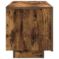 Meuble TV Chêne fumé 100x35x40 cm Bois d'ingénierie 625737625737