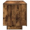Meuble TV Chêne fumé 100x35x40 cm Bois d'ingénierie 625737625737
