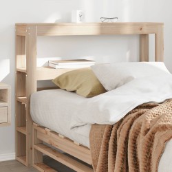 Tête de lit avec étagères 90 cm bois massif de pin 625740625740