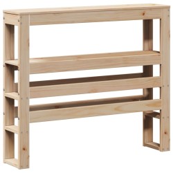 Tête de lit avec étagères 90 cm bois massif de pin 625740625740