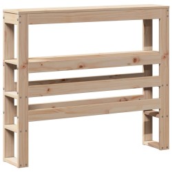 Tête de lit avec étagères 90 cm bois massif de pin 625740625740