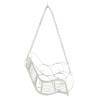 Banc Balançoire Acier 71 x 75 x 59 cm Blanc antique 625741625741