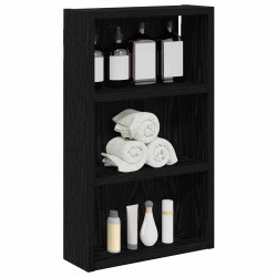 Armoire murale de salle de bain Chêne Noir 30 x 10 x 50 cm 625744625744