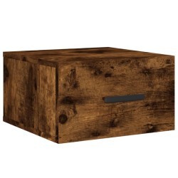 Tables de chevet murales 2 pcs chêne fumé 35x35x20 cm 625747625747
