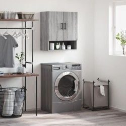Armoire murale sonoma gris 60x31x70 cm bois d'ingénierie 625763625763