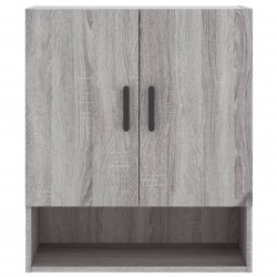 Armoire murale sonoma gris 60x31x70 cm bois d'ingénierie 625763625763