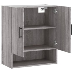 Armoire murale sonoma gris 60x31x70 cm bois d'ingénierie 625763625763