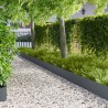 Bordure de Pelouse 20 pcs 103 x 25 cm Acier Anthracite 625766625766