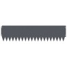 Bordure de Pelouse 20 pcs 103 x 25 cm Acier Anthracite 625766625766