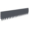 Bordure de Pelouse 20 pcs 103 x 25 cm Acier Anthracite 625766625766