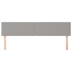 Têtes de lit Gris clair 180x5x78/88 cm Tissu 625767625767