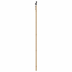 Porte coulissante ORKDAL Naturel et Noir 93 x 232 cm 625779625779
