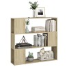 Bibliothèque/Séparateur de pièce Chêne sonoma 100x24x94 cm 625786625786