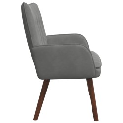 Sofa 2 places Gris foncé 115 x 61 x 87 cm Velours (V) 625789625789